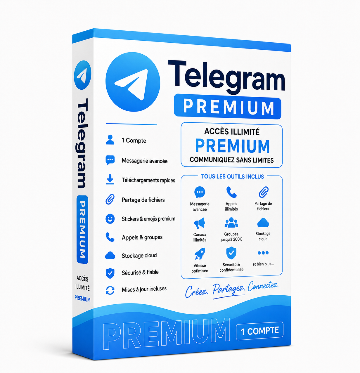 Abonnement Telegram Premium