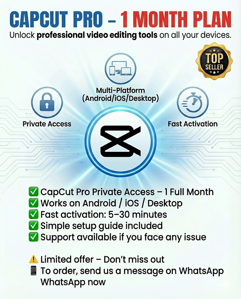 Acheter CapCut Pro Maroc montage video