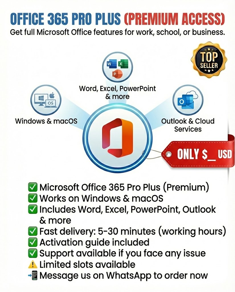 Acheter Office 365 Pro Plus Maroc